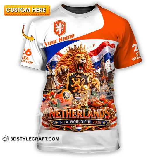 Unisex Shirt - Custom Netherlands Shirt style option 1