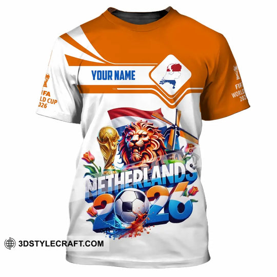 Unisex Shirt - Custom Netherlands Shirt style option 4