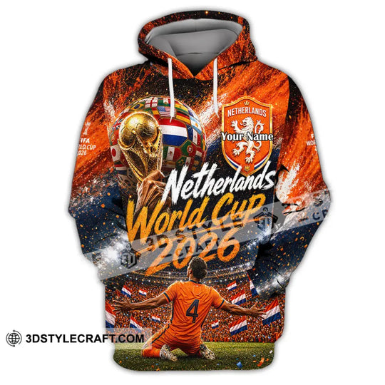 Unisex Shirt - Custom Netherlands World Cup 2026 Shirt style option 2