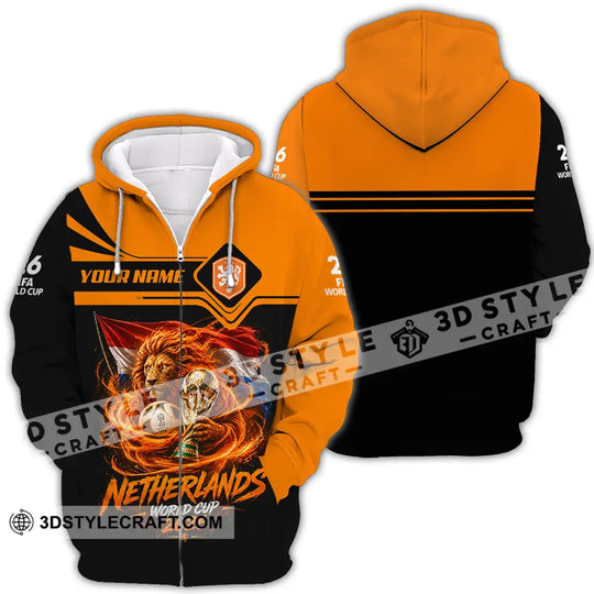 Unisex Shirt - Custom Netherlands Shirt style option 4