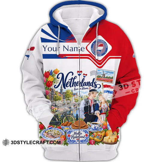 Unisex Shirt - Custom Netherlands Shirt style option 3