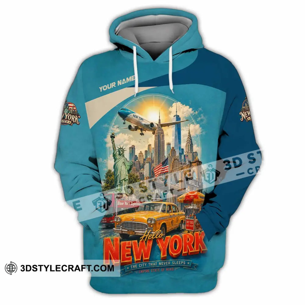 Unisex Shirt - Custom New York Shirt - Hoodie / S - T-shirt