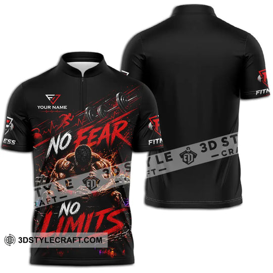 Unisex Shirt - Custom No Fear No Limits Shirt style option 2