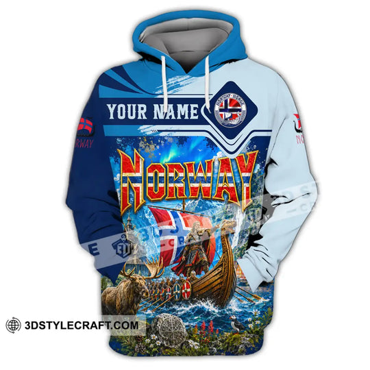Unisex Shirt - Custom Norway Shirt style option 2