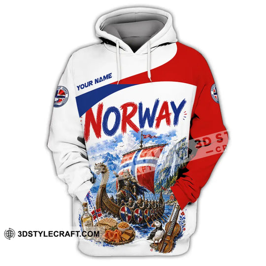 Unisex Shirt - Custom Norway Shirt style option 2