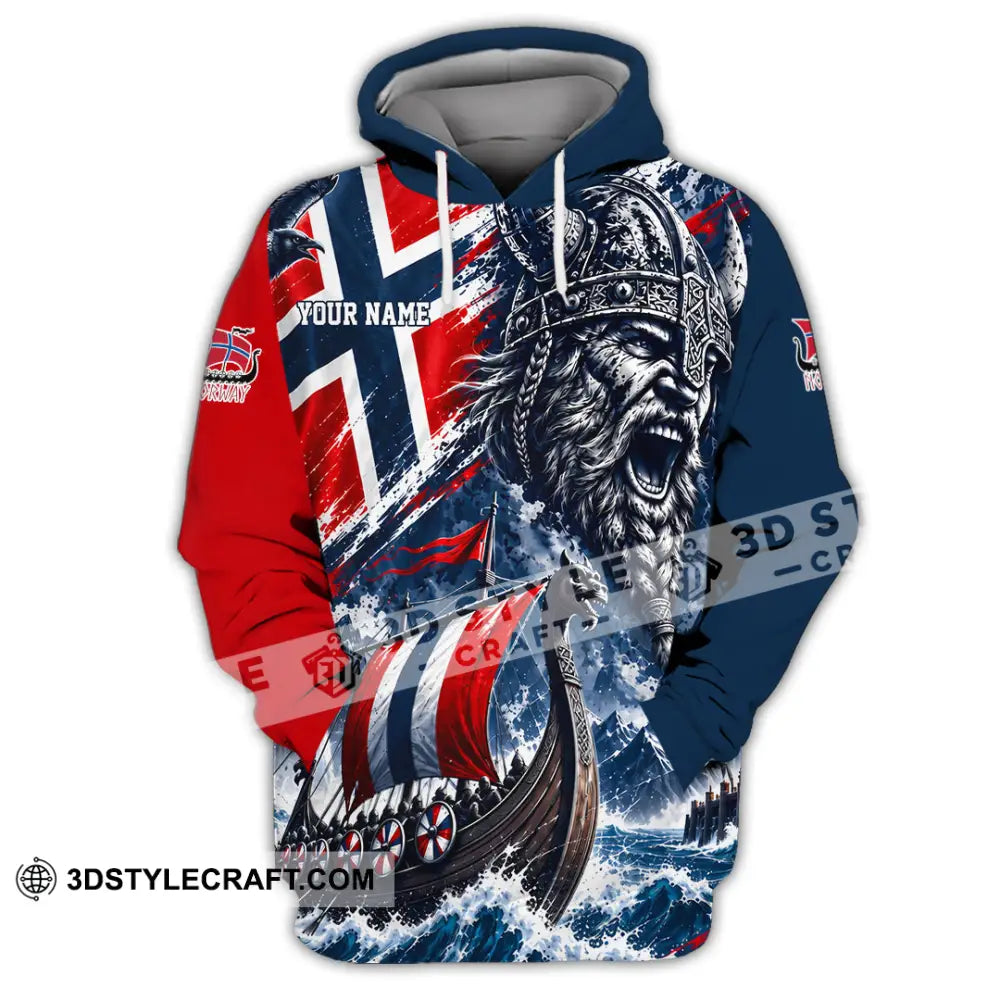 Unisex Shirt - Custom Norway Shirt - Hoodie / S - T-shirt