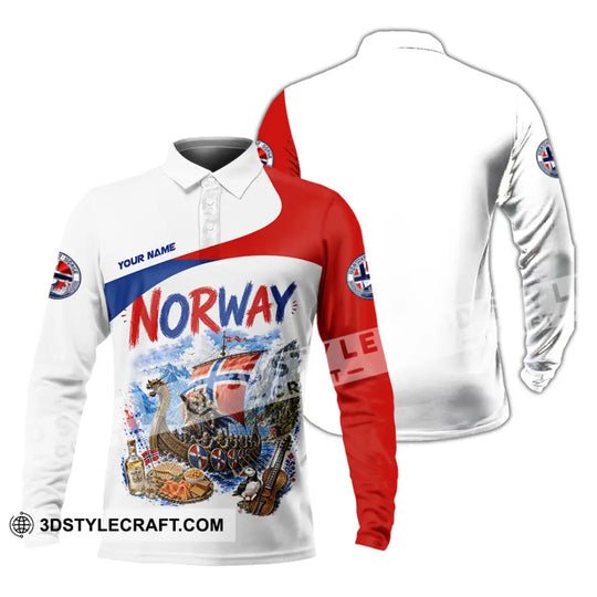 Unisex Shirt - Custom Norway Shirt style option 4