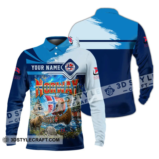 Unisex Shirt - Custom Norway Shirt style option 4