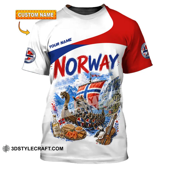 Unisex Shirt - Custom Norway Shirt style option 1