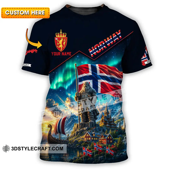 Unisex Shirt - Custom Norway Shirt style option 1