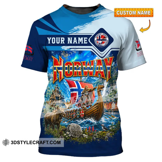 Unisex Shirt - Custom Norway Shirt - T-shirt