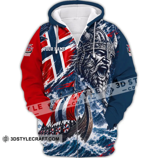 Unisex Shirt - Custom Norway Shirt style option 3