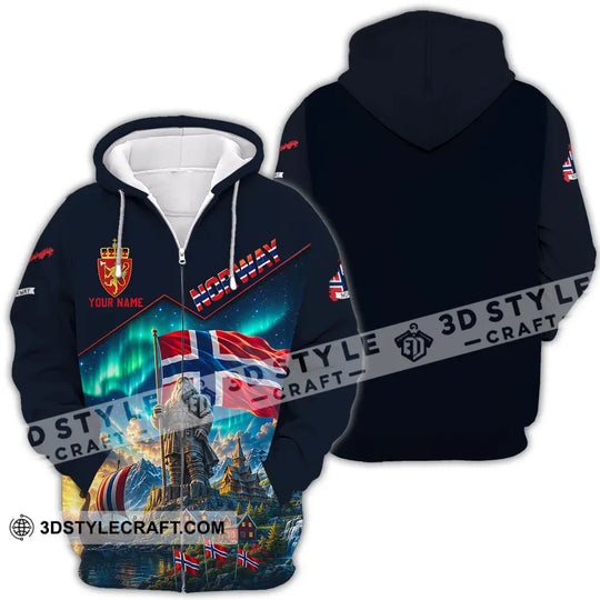Unisex Shirt - Custom Norway Shirt style option 4