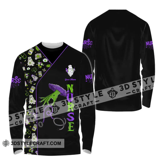 Unisex Shirt - Custom Nurse Halloween Shirt style option 4