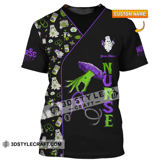 Unisex Shirt - Custom Nurse Halloween Shirt style option 1