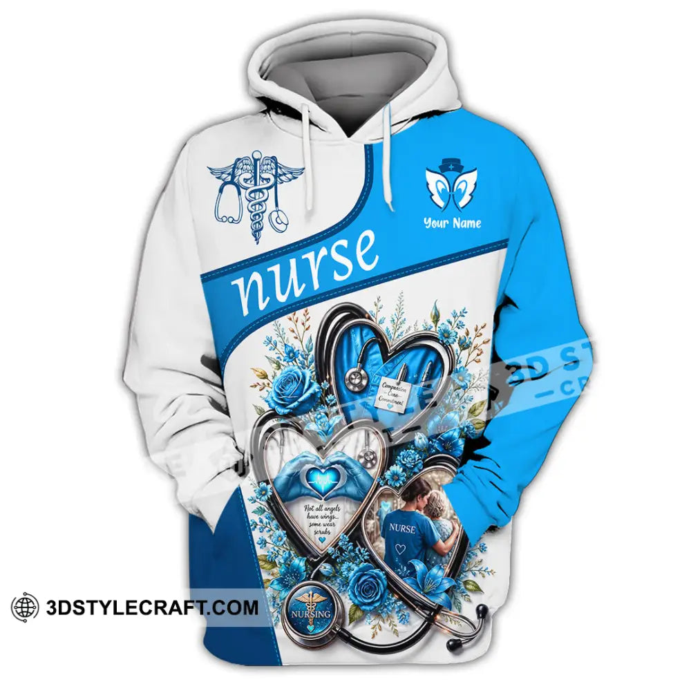 Unisex Shirt - Custom Nurse Shirt - Hoodie / S - T-shirt