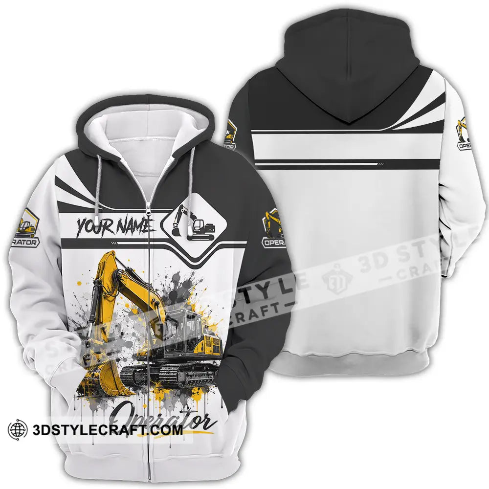Unisex Shirt - Custom Operator Shirt - Zipper Hoodie / S - T-shirt