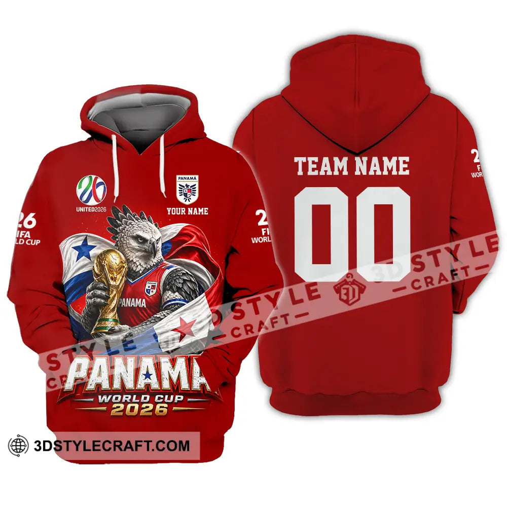 Unisex Shirt - Custom Panama World Cup 2026 3D Shirt - Hoodie / S - T-shirt