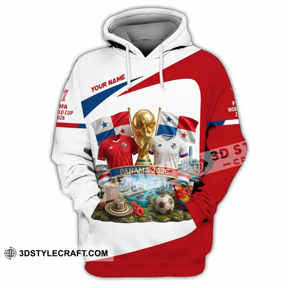 Unisex Shirt - Custom Panama World Cup 2026 3D Shirt - Hoodie / S - T-shirt