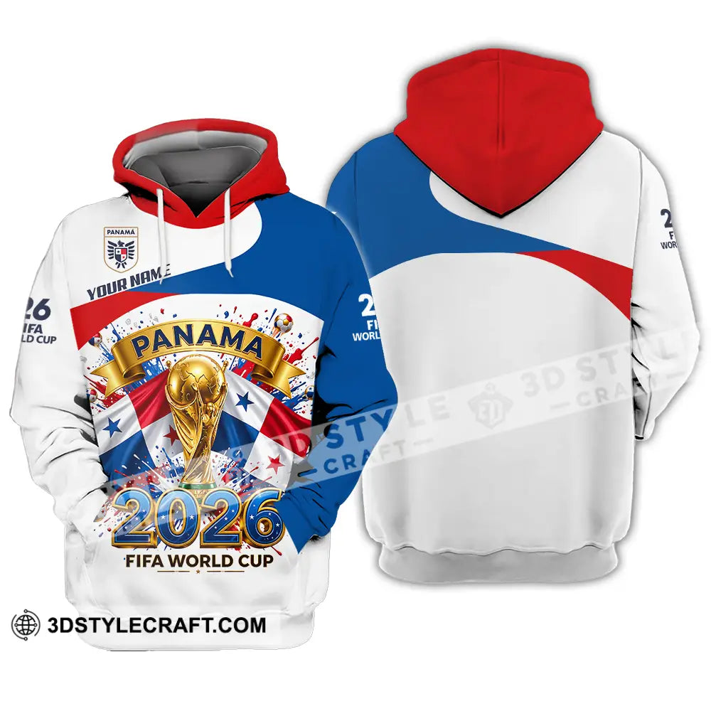 Unisex Shirt - Custom Panama World Cup 2026 3D Shirt - Hoodie / S - T-shirt