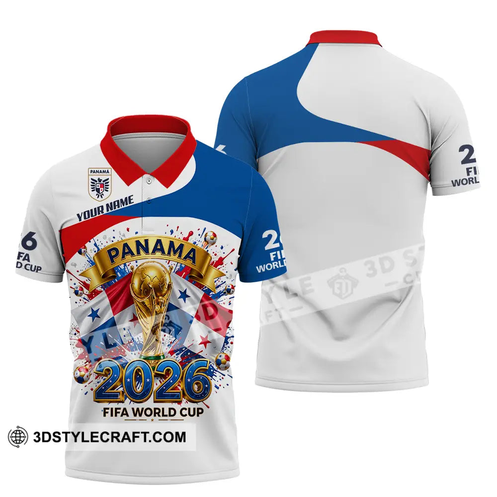 Unisex Shirt - Custom Panama World Cup 2026 3D Shirt - Polo Shirt / S - T-shirt