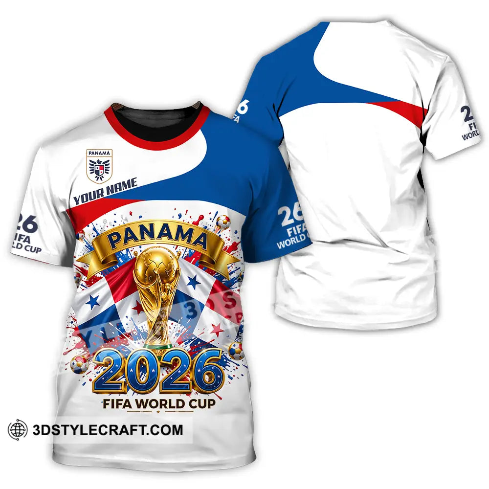 Unisex Shirt - Custom Panama World Cup 2026 3D Shirt - T-Shirt / S - T-shirt