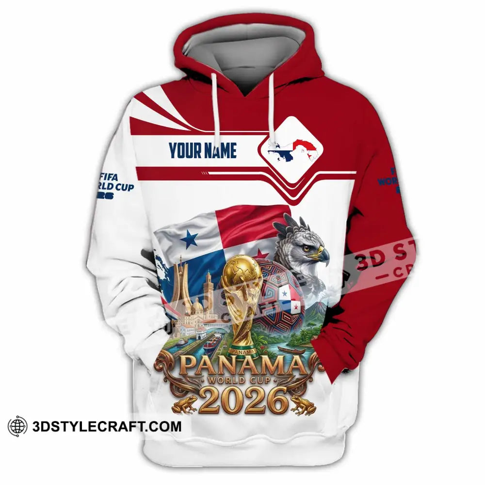 Unisex Shirt - Custom Panama World Cup 2026 Shirt - Hoodie / S - T-shirt