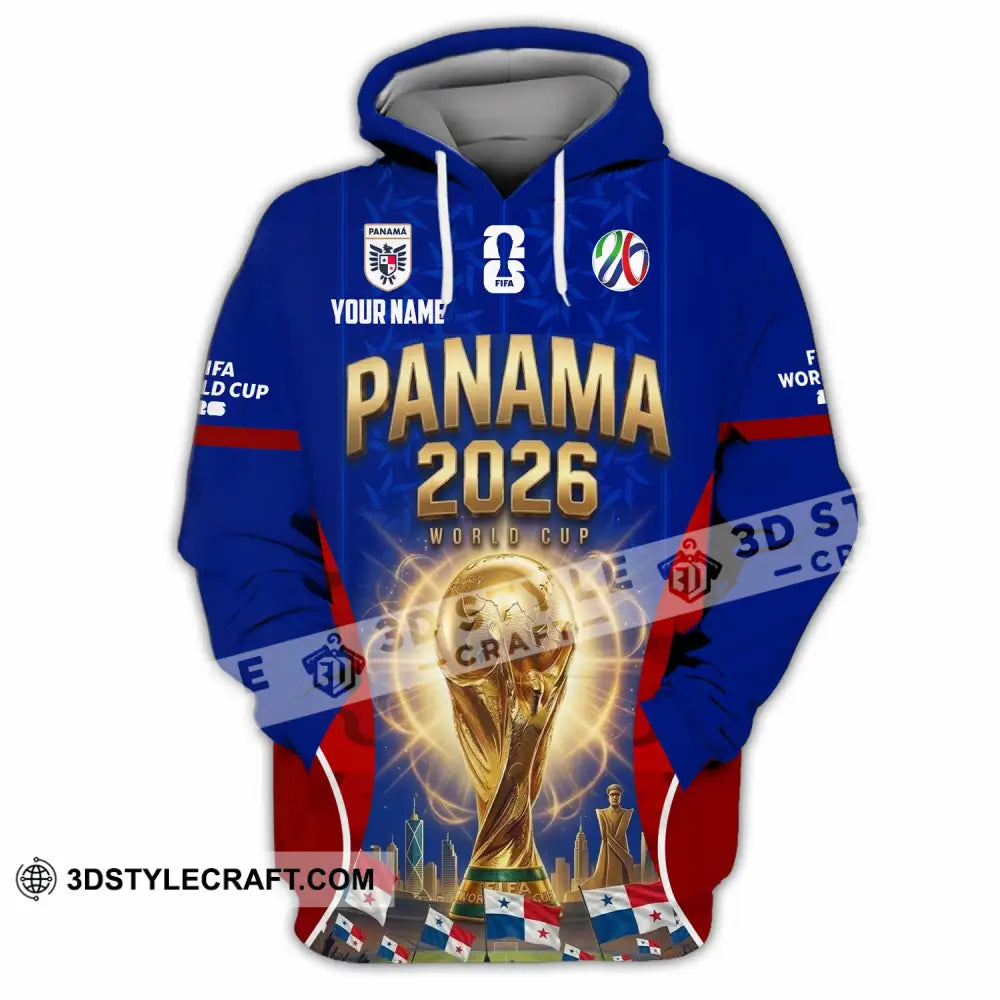 Unisex Shirt - Custom Panama World Cup 2026 Shirt - Hoodie / S - T-shirt