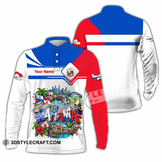 Unisex Shirt - Custom Panama Shirt style option 2