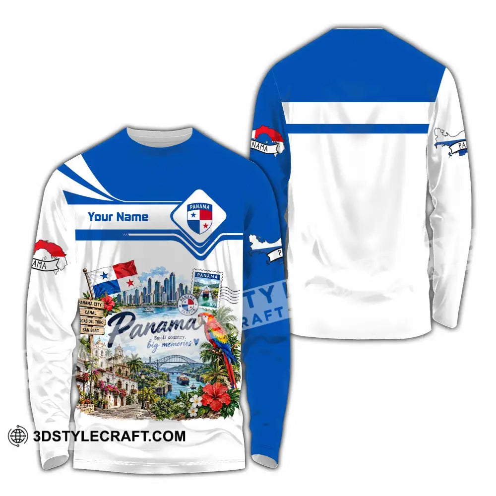 Unisex Shirt - Custom Panama Shirt - Long Sleeve Shirt / S - T-shirt