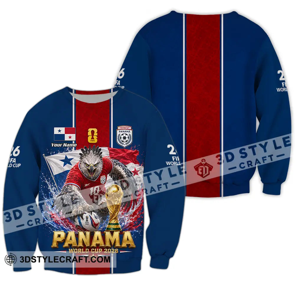 Unisex Shirt - Custom Panama World Cup 2026 Shirt - Long Sleeve / S - T-shirt
