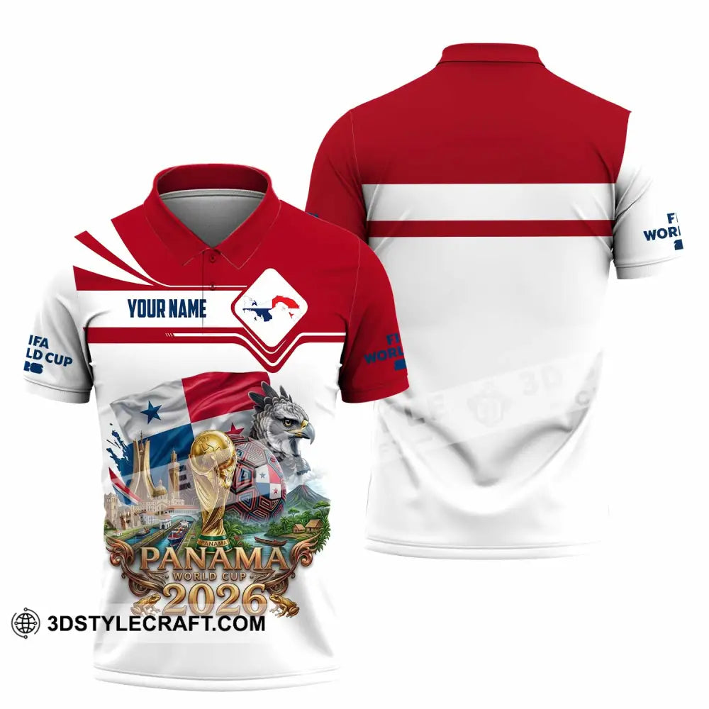 Unisex Shirt - Custom Panama World Cup 2026 Shirt - Polo Shirt / S - T-shirt