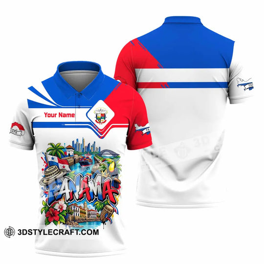 Unisex Shirt - Custom Panama Shirt style option 3