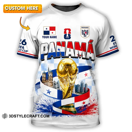 Unisex Shirt - Custom Panama World Cup 2026 Shirt - T-shirt