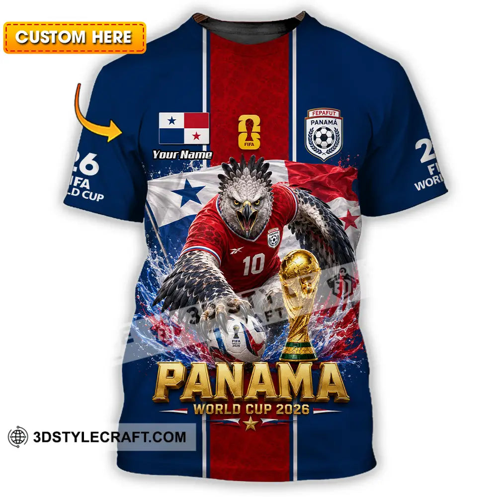 Unisex Shirt - Custom Panama World Cup 2026 Shirt - T-shirt