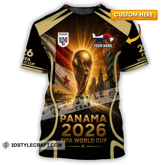 Unisex Shirt - Custom Panama World Cup 2026 Shirt - T-shirt