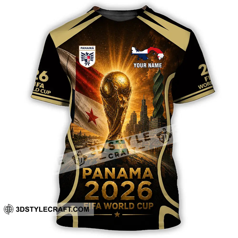 Unisex Shirt - Custom Panama World Cup 2026 Shirt - T-Shirt / S - T-shirt