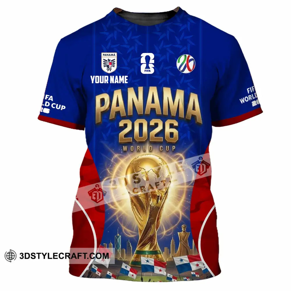 Unisex Shirt - Custom Panama World Cup 2026 Shirt - T-Shirt / S - T-shirt