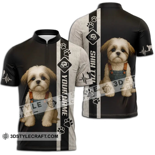 Unisex Shirt - Custom Pet Lover Shih Tzu Shirt style option 2