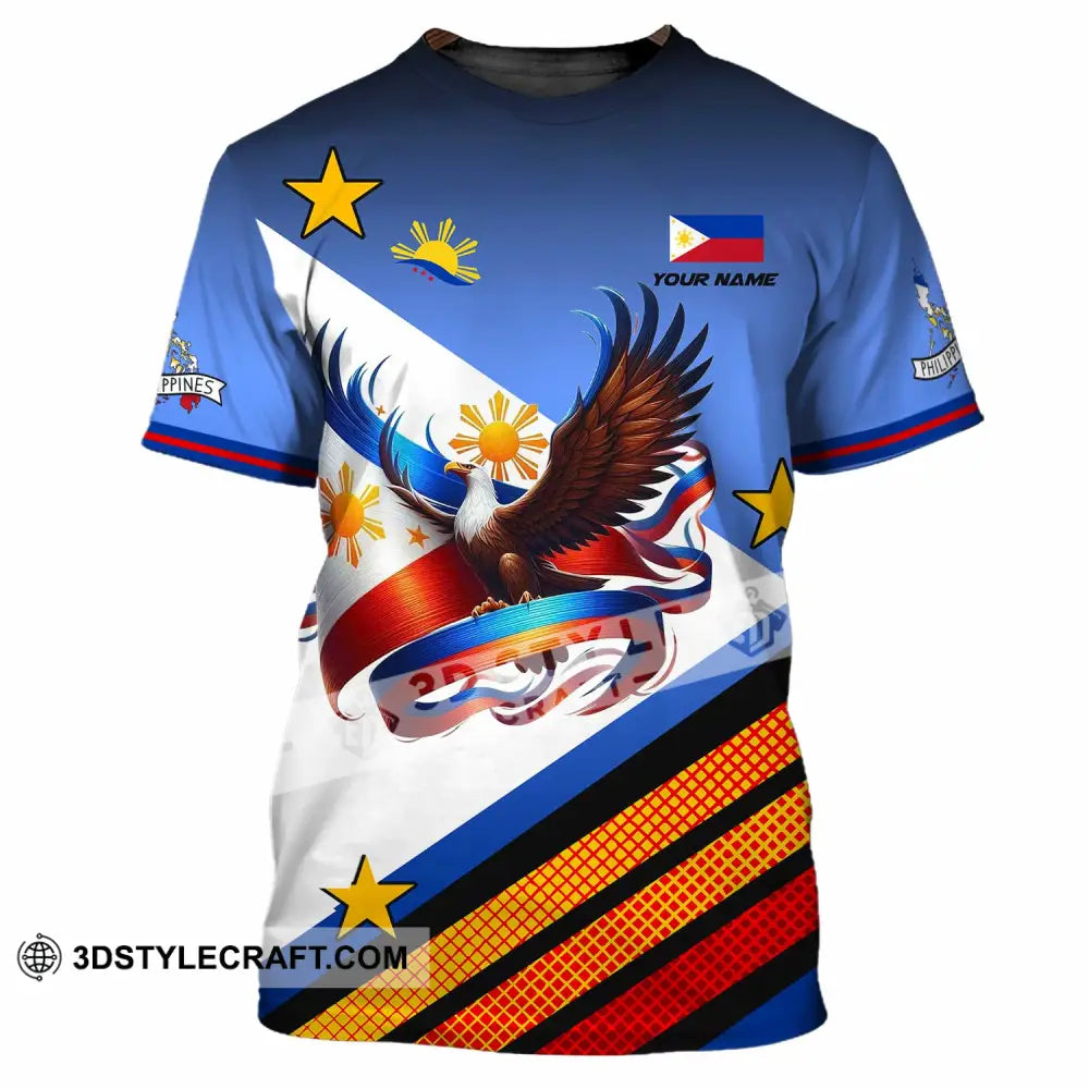 Unisex Shirt - Custom Philippines 3D Shirt T-Shirt / S T-shirt