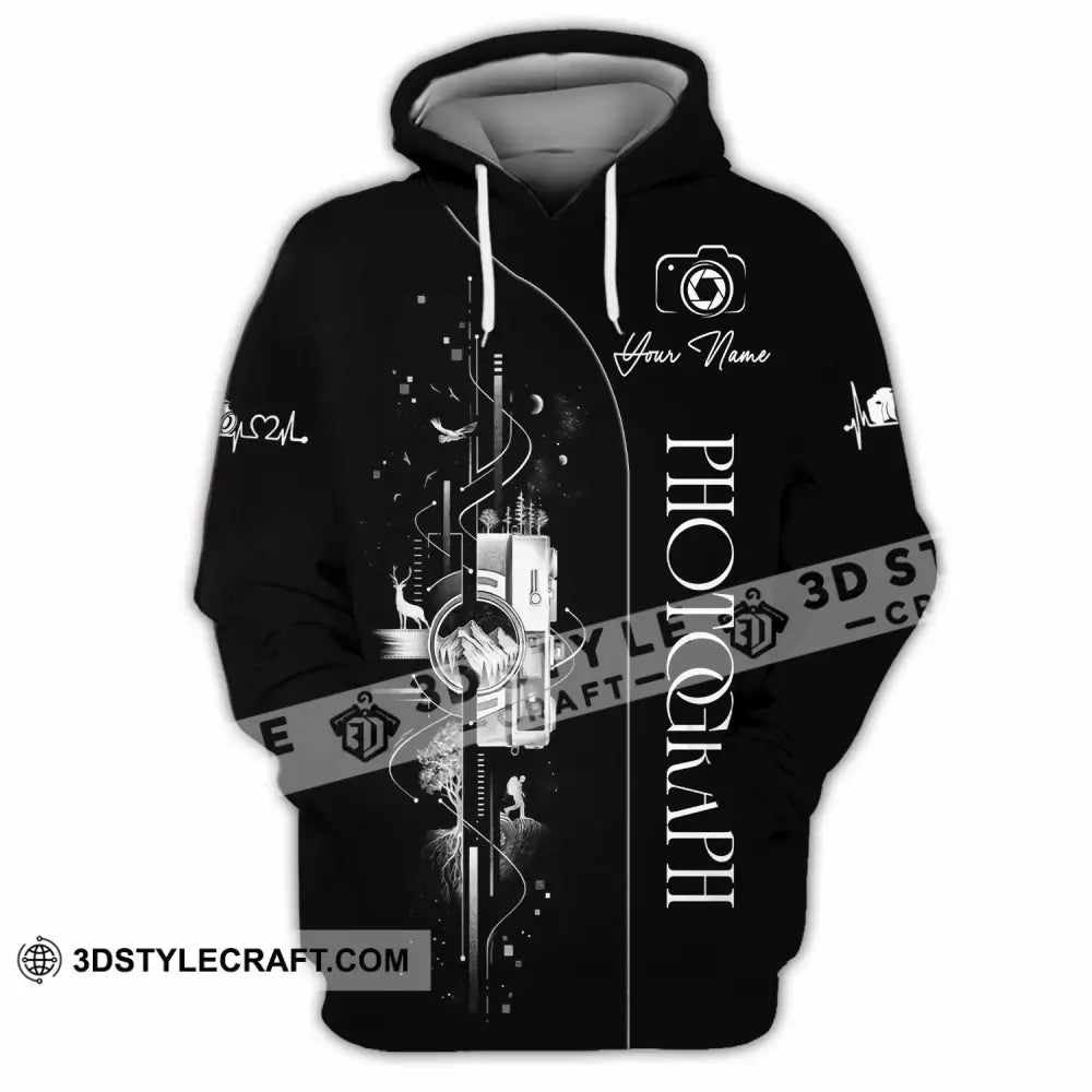 Unisex Shirt - Custom Photograph 3D Shirt - Hoodie / S - T-shirt