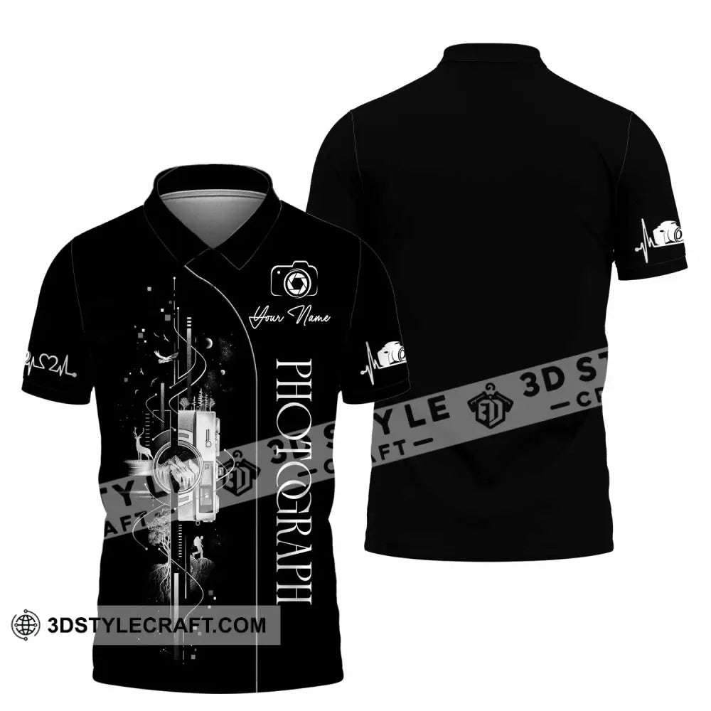 Unisex Shirt - Custom Photograph 3D Shirt - Polo Shirt / S - T-shirt