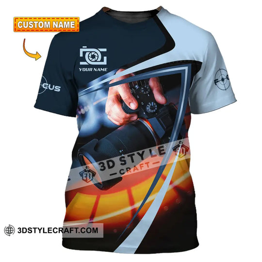 Unisex Shirt - Custom Photograph 3D Shirt style option 1