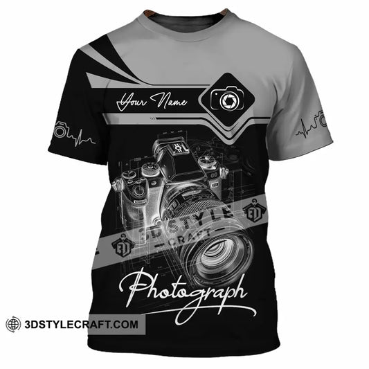 Unisex Shirt - Custom Photograph 3D Shirt T-Shirt / S T-shirt