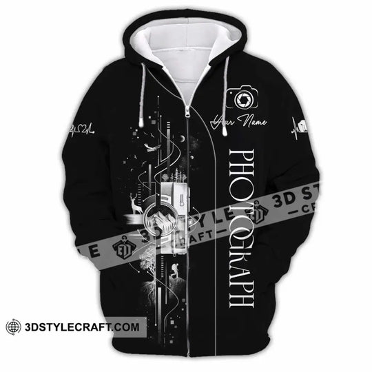 Unisex Shirt - Custom Photograph 3D Shirt style option 3