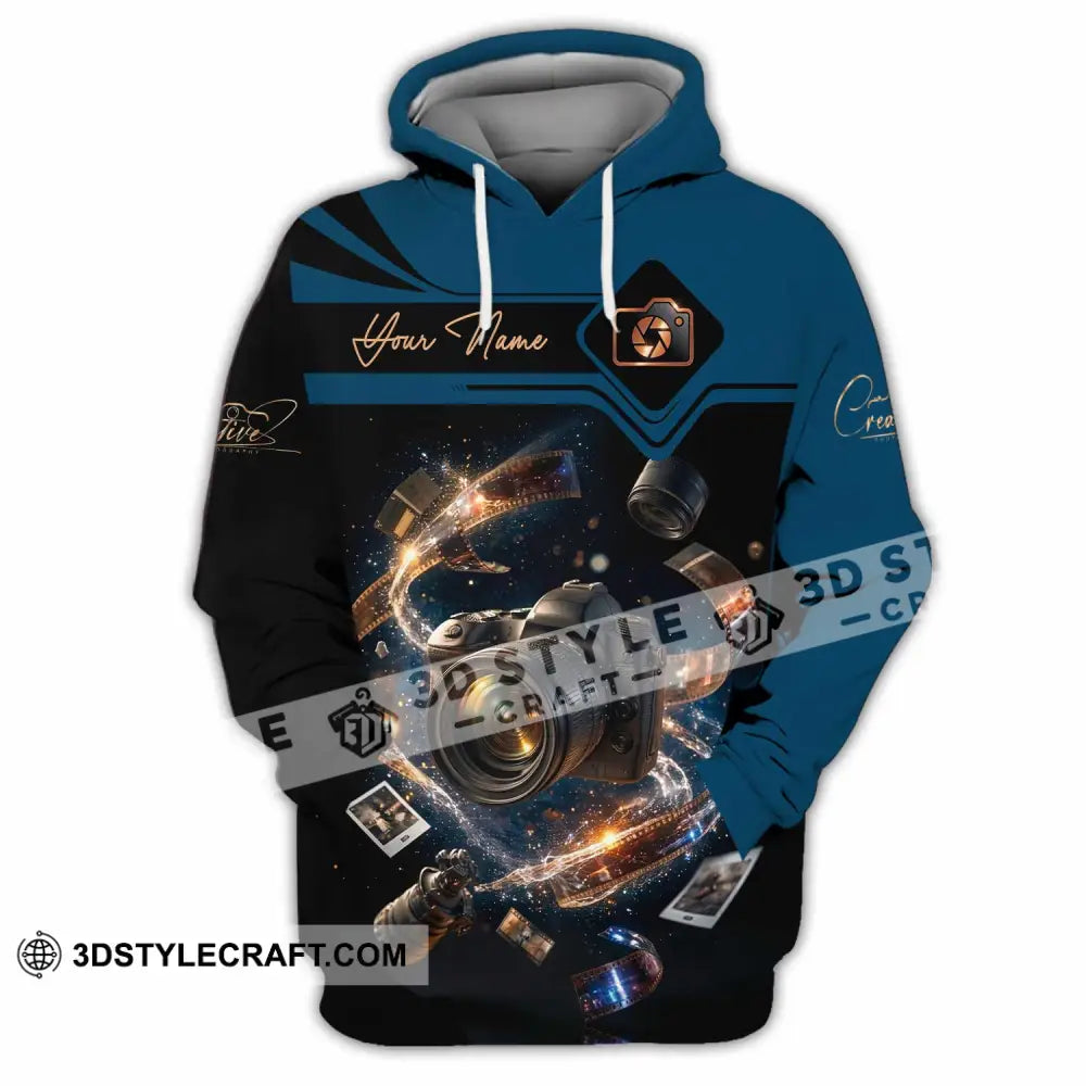 Unisex Shirt - Custom Photographer 3D Shirt - Hoodie / S - T-shirt