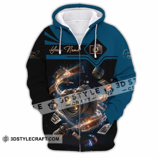 Unisex Shirt - Custom Photographer 3D Shirt style option 3