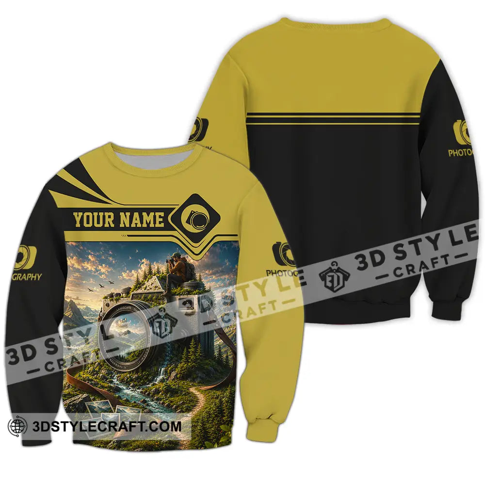 Unisex Shirt - Custom Photographer Shirt - Long Sleeve / S - T-shirt