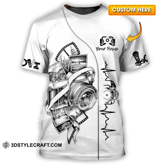 Unisex Shirt - Custom Photographer Shirt style option 1