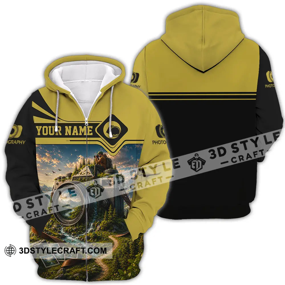 Unisex Shirt - Custom Photographer Shirt - Zipper Hoodie / S - T-shirt